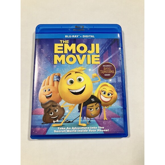 The Emoji Movie (Blu-ray Disc / Digital, 2017) Tested - Picture 1 of 5